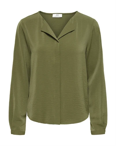 JDY - JDYAya Collar Skjorte - Dark Olive 